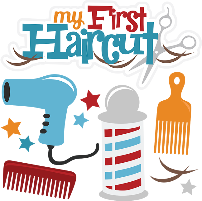 Download My First Haircut SVG cut files for scrabpooking haircut svg files haircut svg cut files free svgs