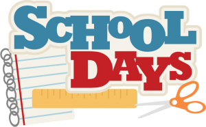 School Days Title SVG files for scrapbooking school svg cut files free svgs school svgs scal files
