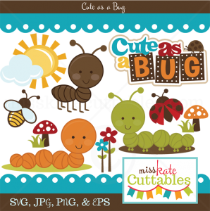 Cute As A Bug SVG bundle for cutting machines bug svg files cute bug svgs free svg files bug svg cut files