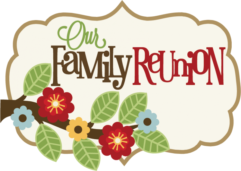 Our Family Reunion SVG scrapbook title family svg scrapbook title free