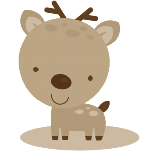 Cute Deer SVG cut file for scrapbooking free svgs free svg cuts cute svg cut files woodland animals svgs