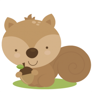 Cute Squirrel SVG cut file for scrapbooking woodland animals clipart svg files free svg cuts