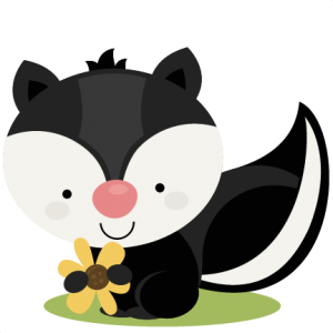 Cute Skunk SVG file for scrapbooking card making skunk svg file cute skunk svg free svgs