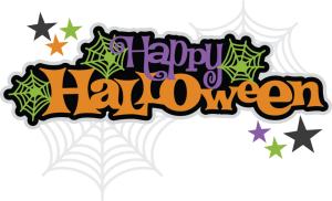 Happy Halloween SVG scrapbook title spiderweb svg cut file halloween svg cuts free svgs