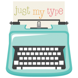Just My Type SVG file typewriter svg cut file cute svgs cute svg cuts free scal files for cricut