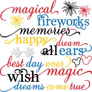 Magical Words Set  SVG cut files free svgs firework svg files cute svg cuts free svg cuts