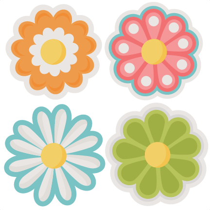 Download Assorted Flowers SVG cut files flower scal files free scut ...
