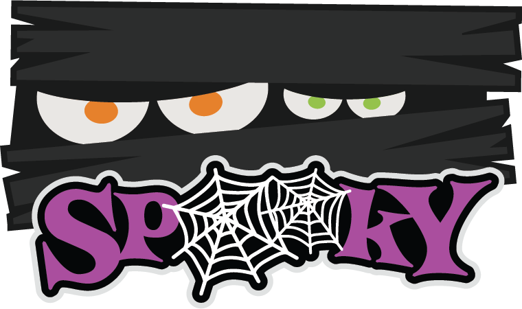 Download Spooky SVG scrapbook title halloween svg scrapbook title ...