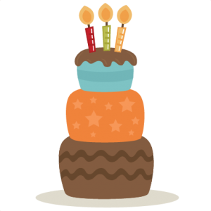 Birthday Cake SVG cut file for cutting machines birthday cake svg file for scrapbooking free svgs