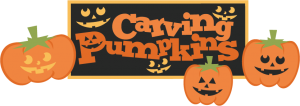 Carving Pumpkins SVG cut files carving pumpkins svg scrapbook title free svg cuts