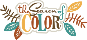 The Season Of Color SVG scrapbook title fall svg cut file free svg cuts fall colors svg cut files