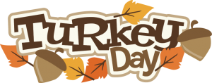 Turkey Day SVG scrapbook title turkey svg cut file thanksgiving svg cut file for scrapbooking