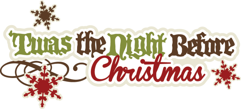 night before christmas clip art free - photo #30