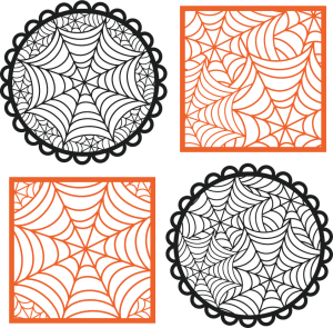 Spiderweb Overlays SVG cutting files halloween svg cutting files free svg cuts cute svgs