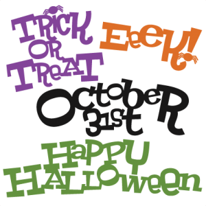 Halloween Titles SVG cut files halloween svg scrapbook title halloween svg titles free svg cuts