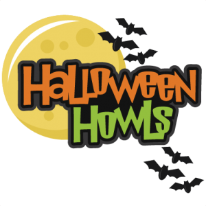 Halloween Howls Set SVG scrapbook title spiderweb svg cut file halloween svg cuts free svgs