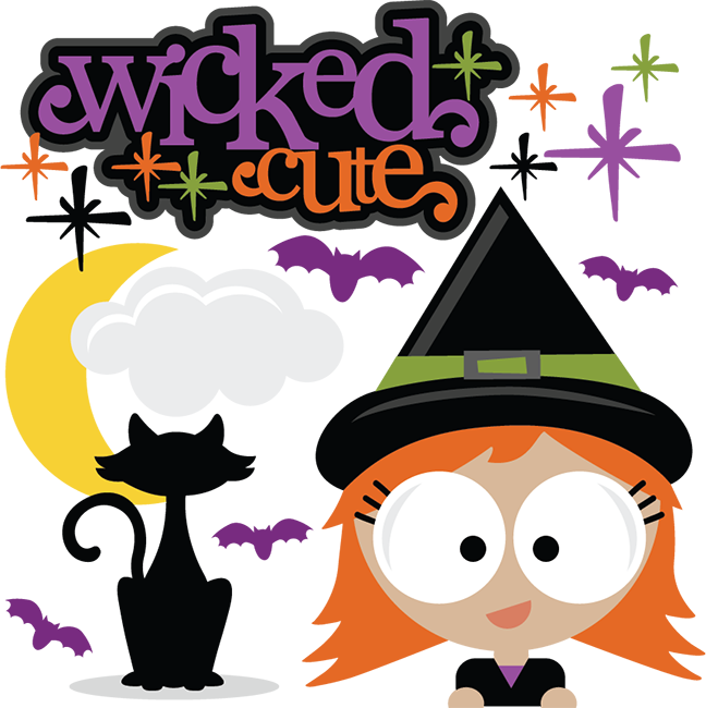 Download Wicked Cute SVG scrapbook title witch svg scrapbook cut ...