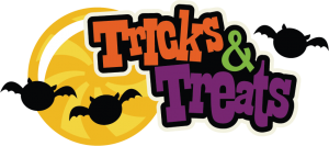 Tricks &amp; Treats SVG scrapbook title halloween svg scrapbook title halloween svg cuts bat svg files