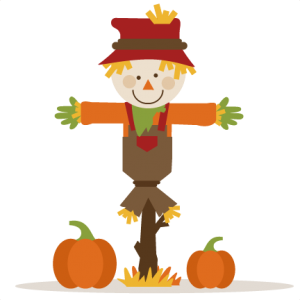 Scarecrow With Pumpkins SVG cutting file fall svg cut files autumn svg cutting files