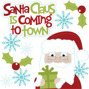 Santa Claus Is Coming To Town SVG cut files for scrapbooking santa svg cut files free svgs