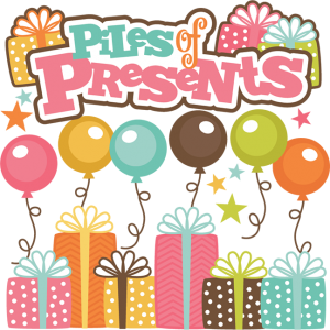 Piles Of Presents SVG cut file birthday svg files birthday svg cutting files free svg cuts