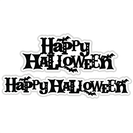 Download Happy Halloween Svg Scrapbook Titles Cutting Files Halloween Svg Cuts Free Svg Files Free Svg Cuts