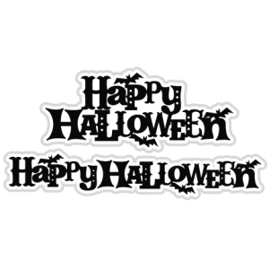 Download Happy Halloween SVG scrapbook titles cutting files ...