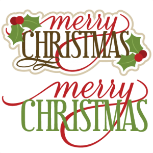 Merry Christmas SVG scrapbook titles christmas svg cut files christmas svg files free svgs