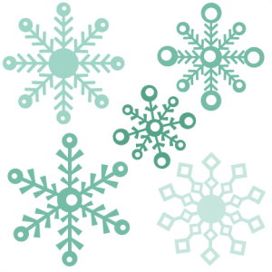 Assorted Snowflake Set - assortedsnowflake50cents110513 - Winter