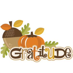 Gratitude SVG scrapbook title thanksgiving svg scrapbook title