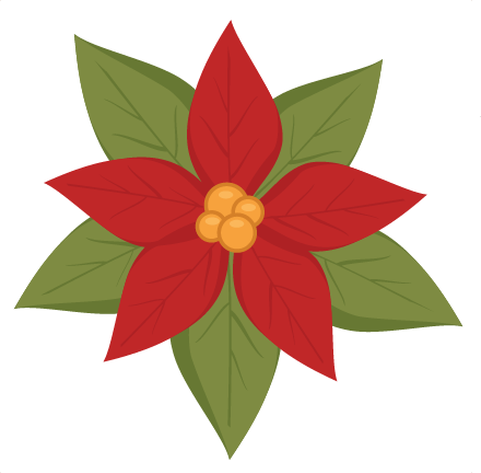 20+ Free Poinsettia Svg File Images Free SVG files | Silhouette and