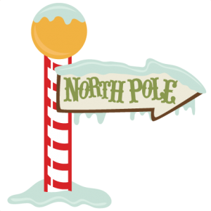 North Pole Sign SVG cutting file christmas svg files christmas svg cut files free svg cuts