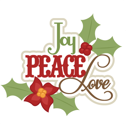 Joy Peace Love SVG cutting file christmas svg scrapbook title christmas svg cut file