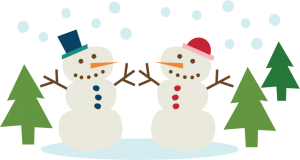 Snowmen Couple SVG cutting file snowman svg cut winter svg cut files for scrapbooking