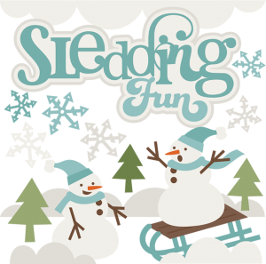 Sledding Fun SVG cutting files free svg cuts winter svg cuts free svg files