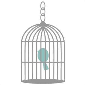 Bird In Cage SVG cut file for scrapbooking bird svg file free svg files freebie of the day svg cut file