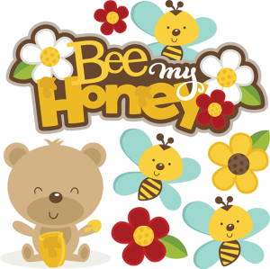 Bee My Honey SVG bundle for scrapbooking cardmaking valentines svg files free svgs cute svg cuts