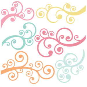 Flourishes SVG autumn svg file svg files for scrapbooking cute clipart fall svg cut files