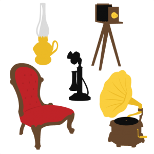 Antiques Set SVG cutting files camera svg cut file chair svg cut file gramaphone svg cut file