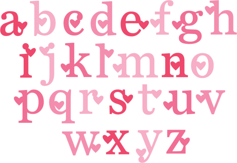 Download Valentine Monogram SVG cut files valentine alphabet svg cuts free svg files free svg cuts