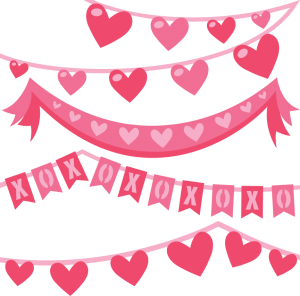 Valentine Banners SVG cut files valentine bannerst svg cuts free svg files free svg cuts