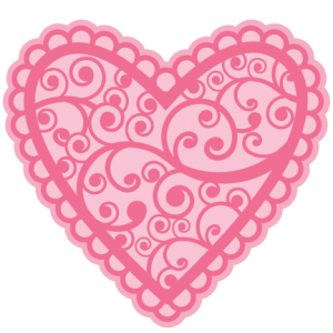 Swirl Heart SVG cutting file for scrapbooking valentine svg cut files free svgs free svg cuts