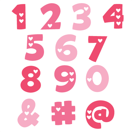 Download Valentine Numbers SVG cut files valentine alphabet svg cuts free svg files free svg cuts