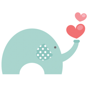 Valentine Elephant SVG file for scrapbooking cardmaking valentines svg files free svgs cute svg cuts