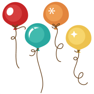 Birthday Balloons SVG cut files for scrapbooking birthday svg files free svgs svg cut files