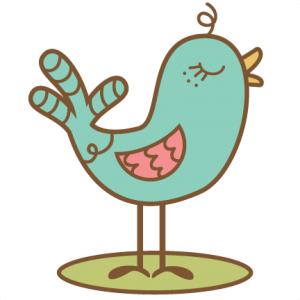 Doodle Bird SVG cutting file for scrapbooking bird svg cut file