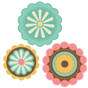 Layered Flowers  SVG cutting file for scrapbooking free svg cuts free svgs flower svg files