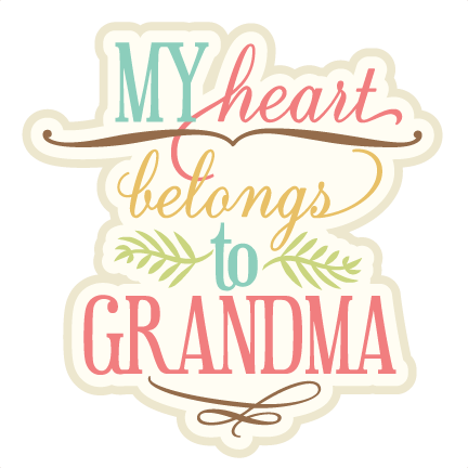 Download My Heart Belongs To Grandma SVG cutting file phrase svg ...