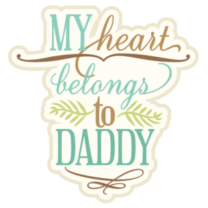 My Heart Belongs To Daddy  SVG cutting file phrase svg cut files