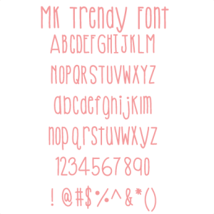 Miss Kate Trendy Font